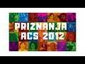 Priznanja ACS 2012 uvod
